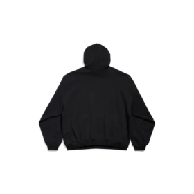 Paris Strass Hoodie Large Fit “Black” 803265TRVL41000