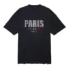 Paris Strass T-Shirt Dress “Black” 777750TRVL71000