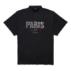 Paris Strass T-shirt Oversized “Black” 787349TRVL51000