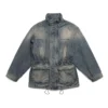 Parka Jacket “Light Blue” 750946TNW654036