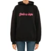 Pink Cursive Logo Black 583222TFV608465
