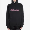 Pink Cursive Logo Black 583222TFV608465