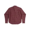 Plaid Long Sleeve Shirt Large Fit “Red” 658929TKM386167