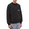 Political Campaign Crewneck Sweater “Black” 697869TKVI91070