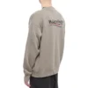 Political Campaign Crewneck Sweater “Khaki” 695827T32385963