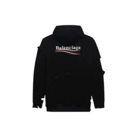 Political Campaign Destroyed Hoodie “Black” 662718T32121069
