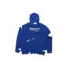 Political Campaign Destroyed Hoodie “Blue” 662718T32124691