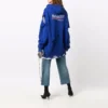 Political Campaign Destroyed Hoodie “Blue” 662718T32124691