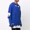 Political Campaign Destroyed Hoodie “Blue” 662718T32124691
