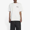 Political Campaign Large Fit Embroidery Round-neck “White” 641655TKVJ19084