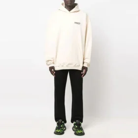Political Campaign Large Fit Hoodie “White” 620973TKVI98962