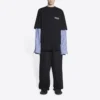 Political Campaign Layered T-Shirt “Black” 698631TKVJ11070