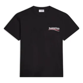 Political Campaign Logo Short Sleeve T-Shirt “Black” 612964TKVJ11070