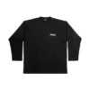 Political Campaign Long Sleeve T-Shirt Large Fit “Black” 681046TKVJ11070