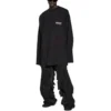 Political Campaign Long Sleeve T-Shirt Large Fit “Black” 681046TKVJ11070