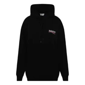 Political Campaign Medium Fit Hoodie “Black” 578135TKVI91070
