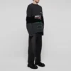 Political Campaign Ribbed Panelled Sweater “Grey” 675293T32011281