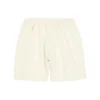 Political Campaign Sweat Shorts “Beige” 676137TKVI98962