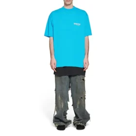 Political Campaign T-shirt Large Fit “Blue Sky” 641675TNVG54760