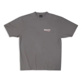 Political Campaign T-Shirt Large Fit “Grey” 641655TNVG51227