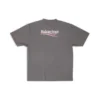 Political Campaign T-Shirt Large Fit “Grey” 641655TNVG51227