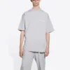 Political Campaign T-shirt Large Fit “Grey” 641675TKVJ11379