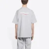 Political Campaign T-shirt Large Fit “Grey” 641675TKVJ11379