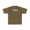 Political Campaign T-shirt Large Fit “Khaki” 641675TKVJ12463