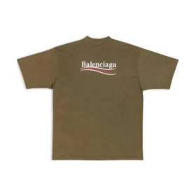 Political Campaign T-shirt Large Fit “Khaki” 641675TKVJ12463