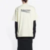 Political Campaign T-shirt Large Fit “Off White” 641675TKVJ18962