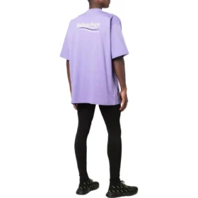 Political Campaign T-shirt Large Fit “Purple” 641675TKVJ13072