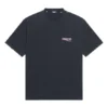 Political Campaign T-shirt Large Fit “Washed Black” 641675TKVJ19034