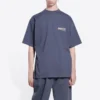 Political Campaign T-Shirt Medium Fit “Dark Grey White” 620967TKVJ11366