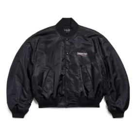 Political Campaign Varsity Jacket “Black” 763434TNO271000