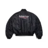 Political Campaign Varsity Jacket “Black” 763434TNO271000