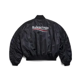 Political Campaign Varsity Jacket “Black” 763434TNO271000