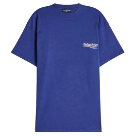 Political Logo Cotton Jersey Tee BLGA-508203-TAV44-BL