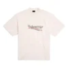 Political Stencil T-shirt “White Black” 764235TQVI59784