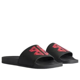 Pool Slide Sandal “Black Red” 689031W1SA21060
