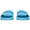 Pool Slides “Light Blue and Black Rubber” 565826W1S804001