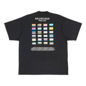 Pride 22 Oversized Cotton T-Shirt “Black White” 694576TMVO21070