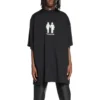 Pride 22 Oversized Cotton T-Shirt “Black White” 694576TMVO21070