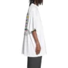 Pride 22 Oversized Cotton T-Shirt “White Black” 694576TMVO20904