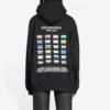 Pride Hoodie Boxy Fit “Black” 651799TMVO31070