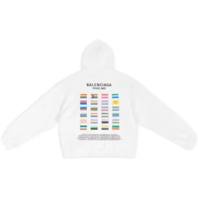 Pride Hoodie Boxy Fit “White” 651799TMVO30904
