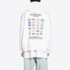Pride Hoodie Boxy Fit “White” 651799TMVO30904