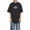 Pride T-Shirt Boxy Fit “Black” 651795TLV931000