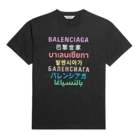 Printing Logo Short Sleeve “Black” 612965TJVI32771