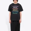 Printing Logo Short Sleeve “Black” 612965TJVI32771