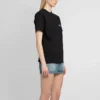 Printing Round-neck Short Sleeve Black 612965TKV861070